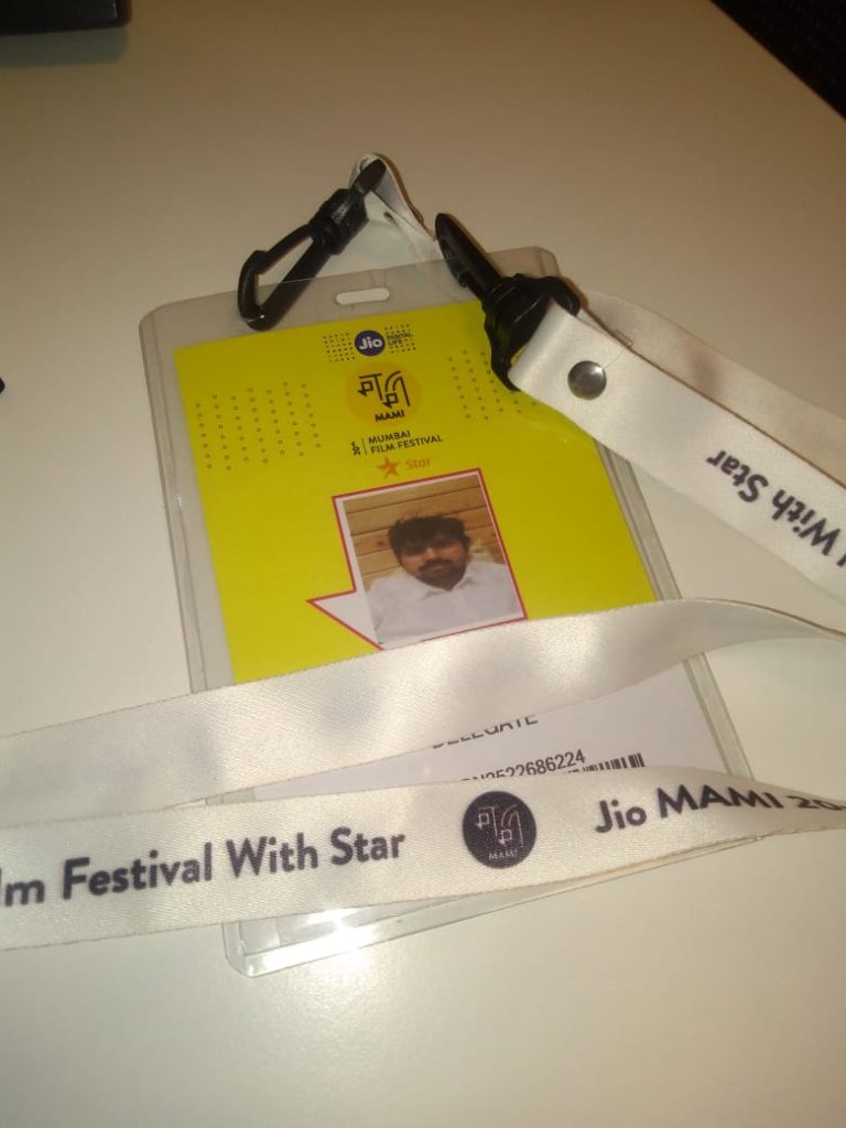 MAMI film festival 2018 badge