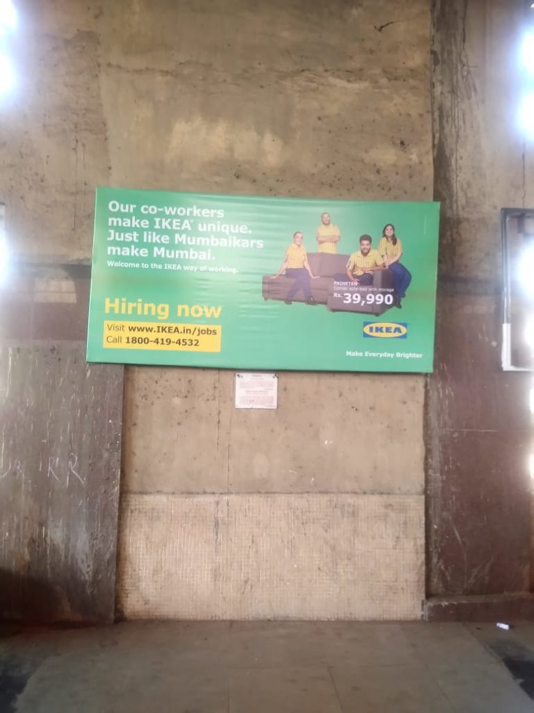 IKEA ad in Kopar Khairane