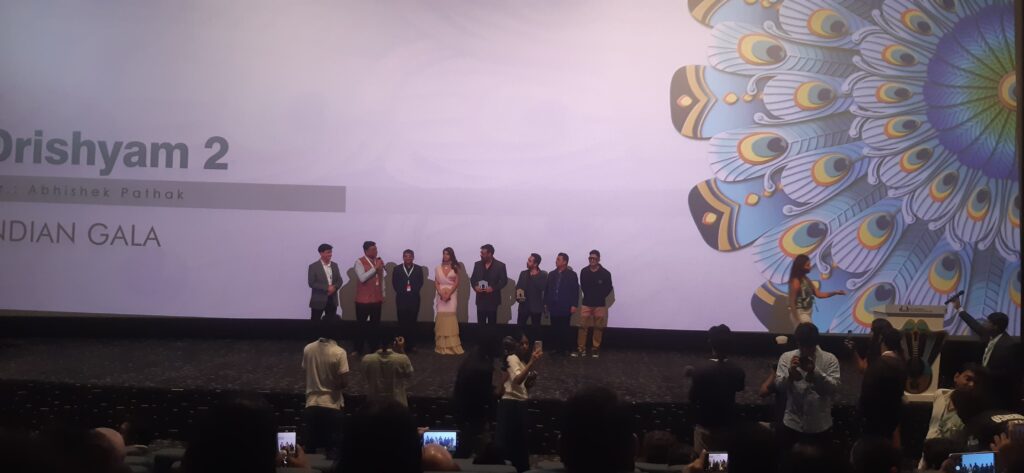 Cast and crew of Drishyam 2 at IFFI 2022