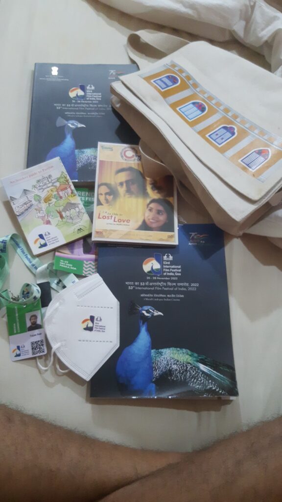 Goa film festival delegate kit